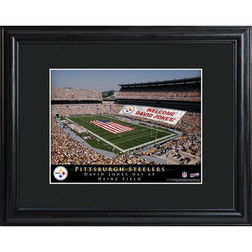 Personalized NFL Stadium Sign w/Matted Frame - Steelers