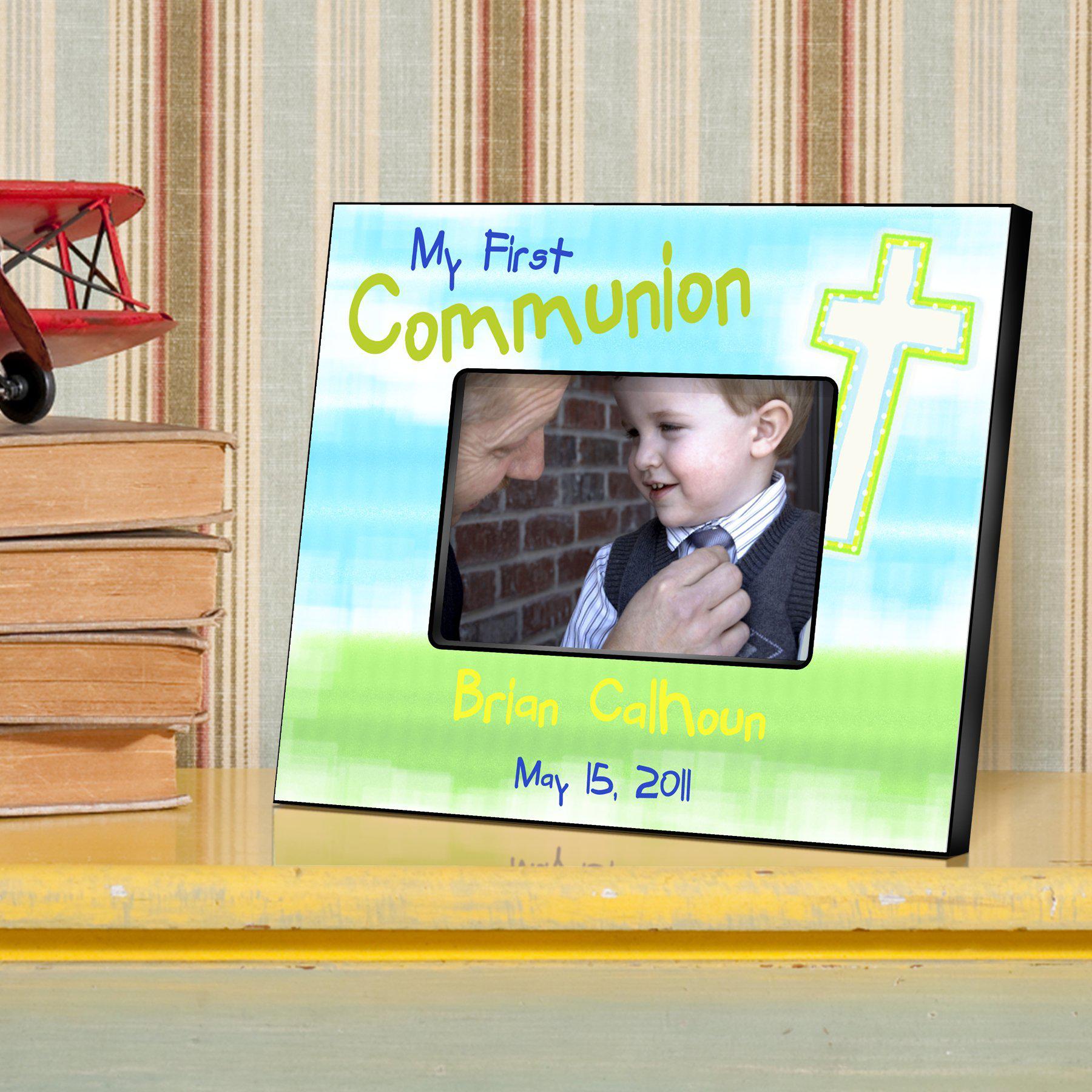 Personalized First Communion Picture Frame - All