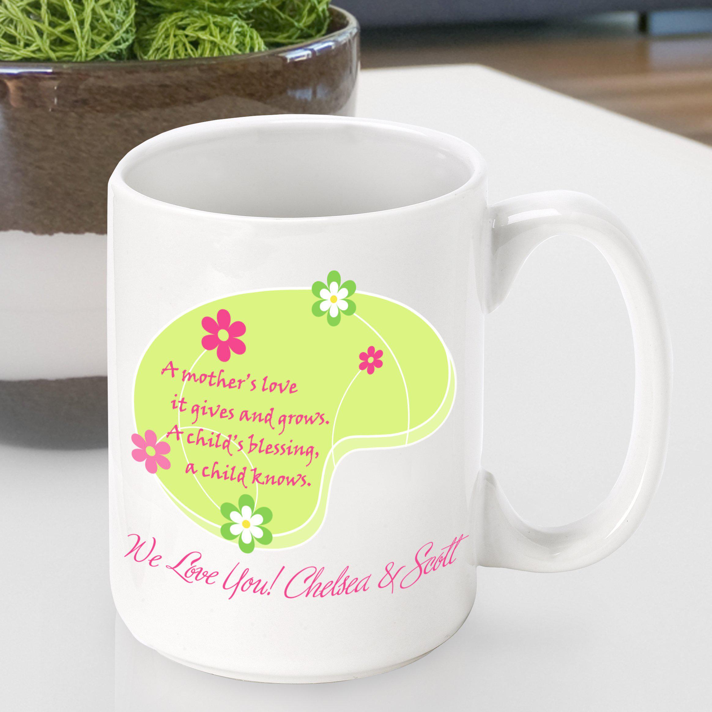 Personalized  Mother&#039;s Day Coffee Mug
