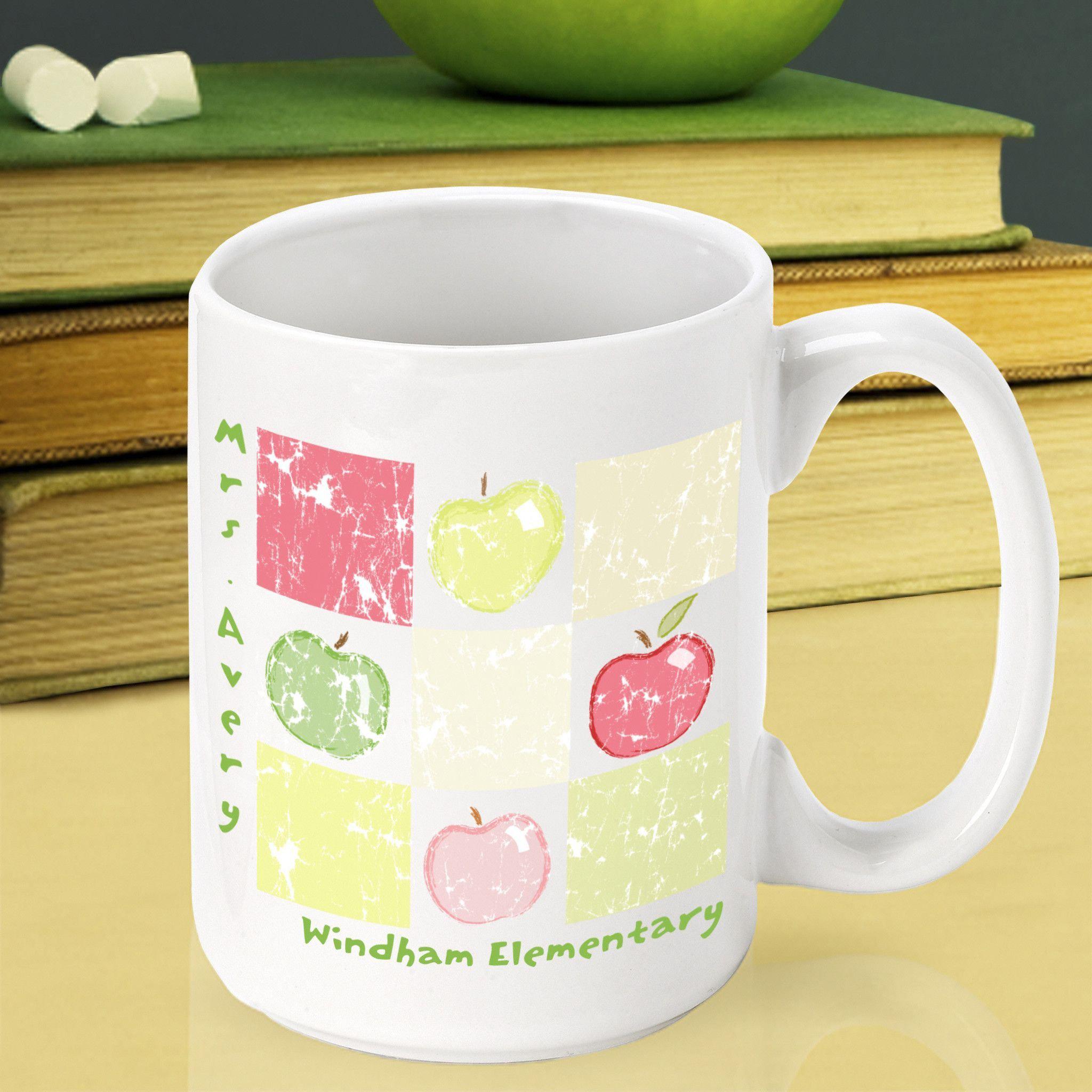 Personalized Teacher Coffee Mugs