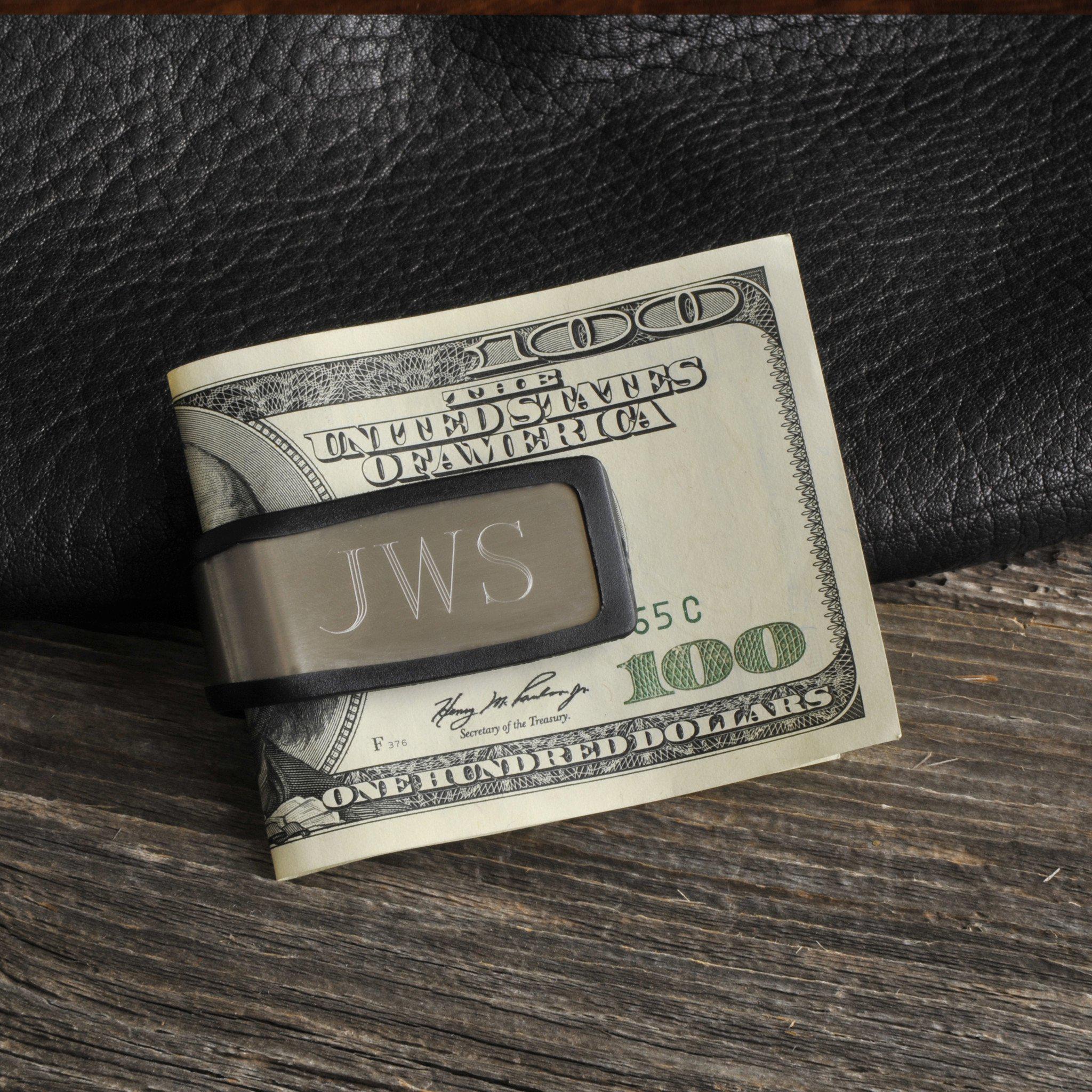 Personalized Money Clip - Stainless Steel - Sporty Fit