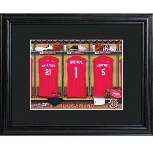 Personalized College Basketball Locker Room Sign - Personalized University Wall Art