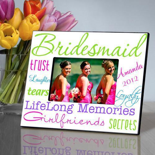 Personalized Picture Frame - Bridesmaid