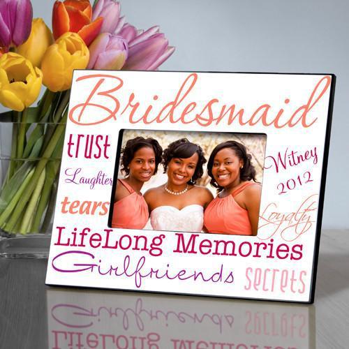 Personalized Picture Frame - Bridesmaid