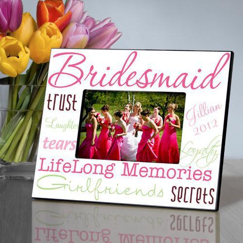 Personalized Picture Frame - Bridesmaid