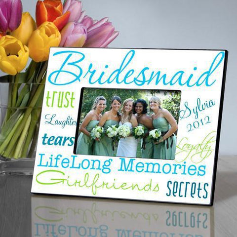 Buy Personalized Bridesmaid Picture Frame