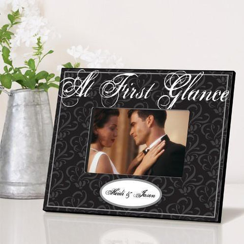 Buy Personalized At First Glance Couple's Picture Frame