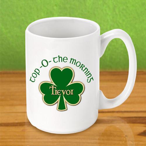 Personalized Irish Themed Coffee Mugs