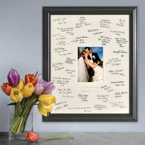 Buy Personalized Wedding Signature Frame - Laser Engraved
