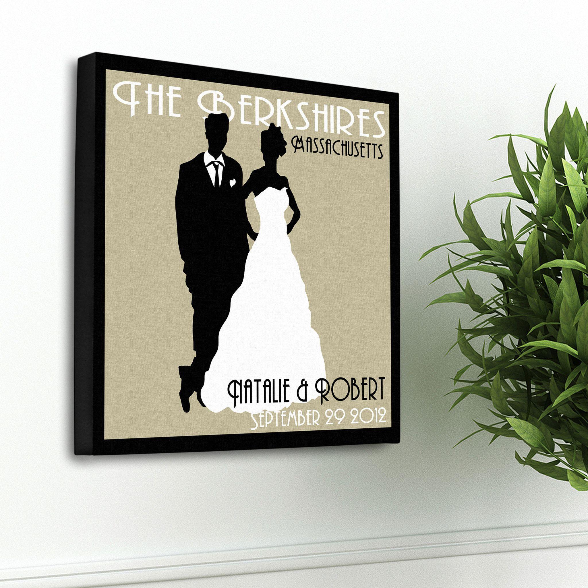 Personalized Couples Studio Canvas Sign