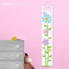 Buy Personalized Growth Chart For Girls - Floral Collection