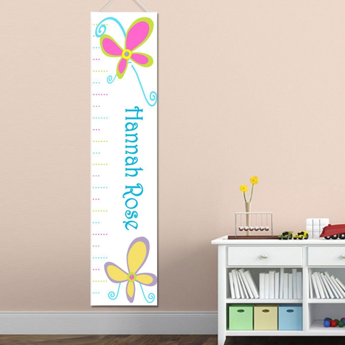 Personalized Height Charts for Girls - Personalized Girls Growth Chart