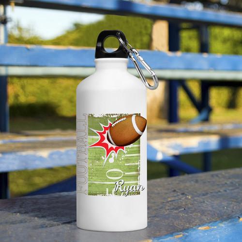 Personalized Kid&#039;s Sports Water Bottles - Football