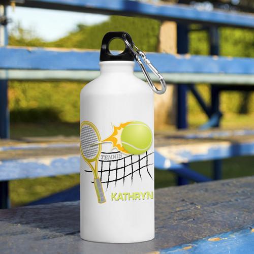 Personalized Kid&#039;s Sports Water Bottles - Tennis