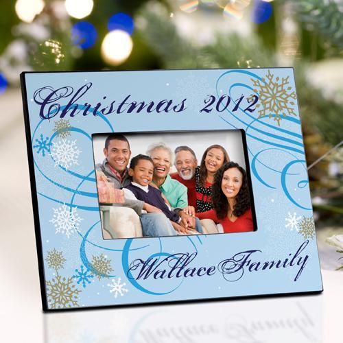 Personalized Christmas Picture Frame - All