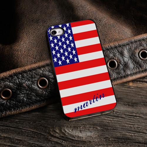 Personalized Black Trimmed iPhone Cover - Show Your colors