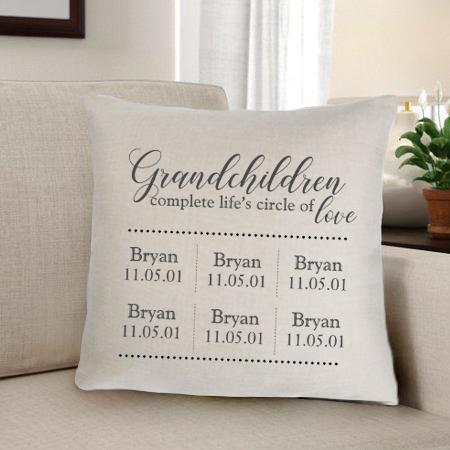 Buy Personalized Grandparents Throw Pillow