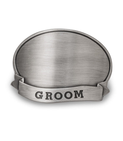 Buy Personalized Groomsmen Cocktail Shaker with Pewter Medallion