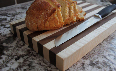 Buy Butcher Block Cutting Board Walnut/Maple 15x10