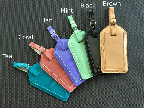 Buy Genuine Leather Luggage Tag Cases