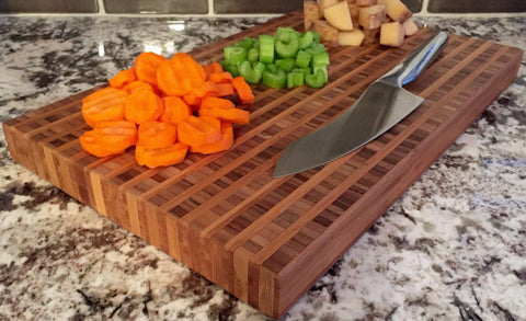 Buy Bamboo Butcher Block Cutting Board 11x18