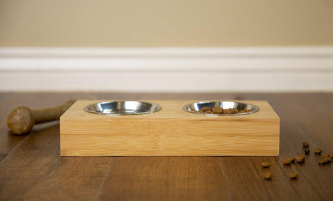 Buy Personalized Dog and Cat Feeding Stands with Bowls