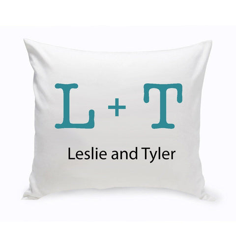 Buy Personalized Couples Unity Throw Pillow (Insert Included)