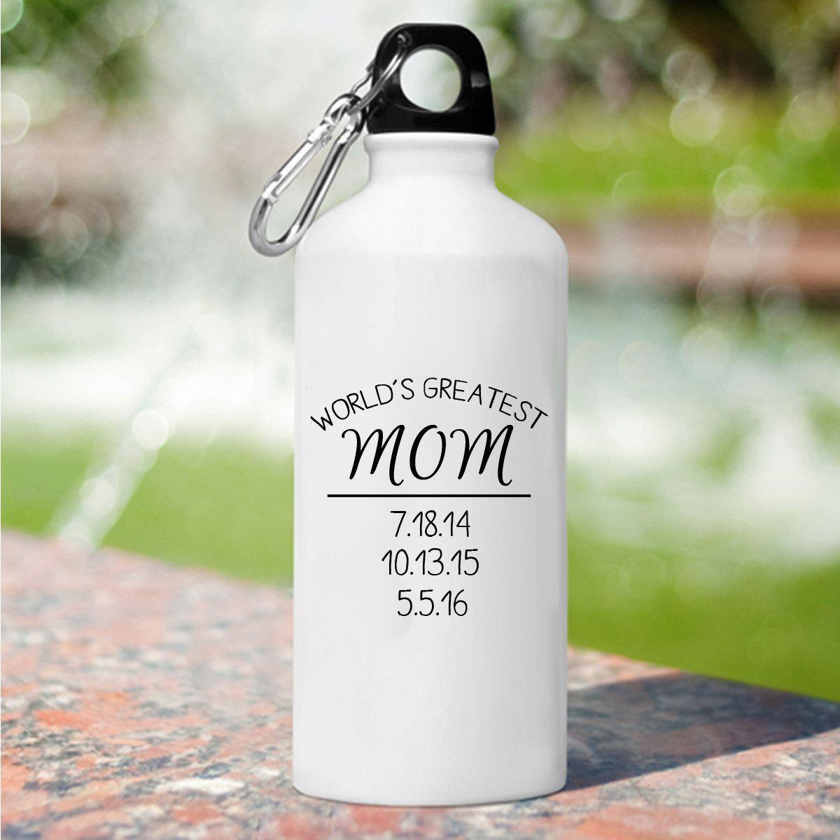 World&#039;s Greatest Mom Water Bottle