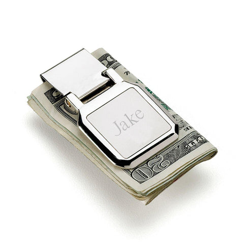 Buy Personalized Folding Money Clip and Wallet