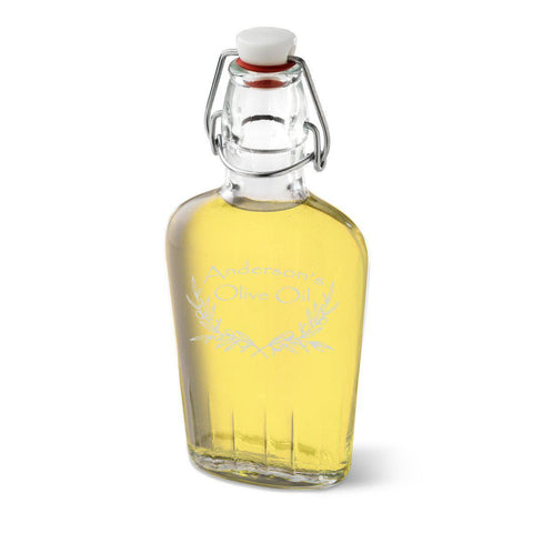 Buy Personalized Olive Oil Glass Bottle