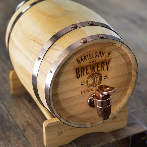 Buy Personalized Mini Whiskey Barrel