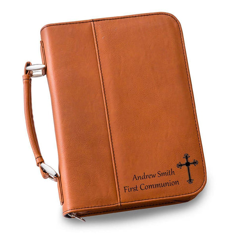 Buy Personalized Leather Bible Cover - 6 Colors