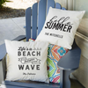 Buy Personalized Summer Throw Pillow Covers