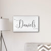 Buy Personalized Last Name Modern Farmhouse 14" x 24" Canvas