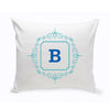 Buy Personalized Initial Motif Throw Pillow