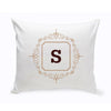 Buy Personalized Initial Motif Throw Pillow