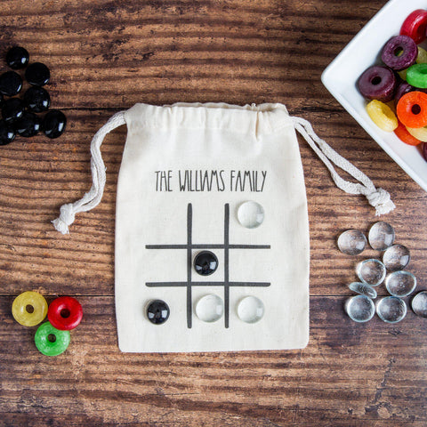 Buy Personalized Tic-Tac-Toe Game in a Bag