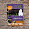 Buy Personalized Halloween Stretched Canvas Wall Decor