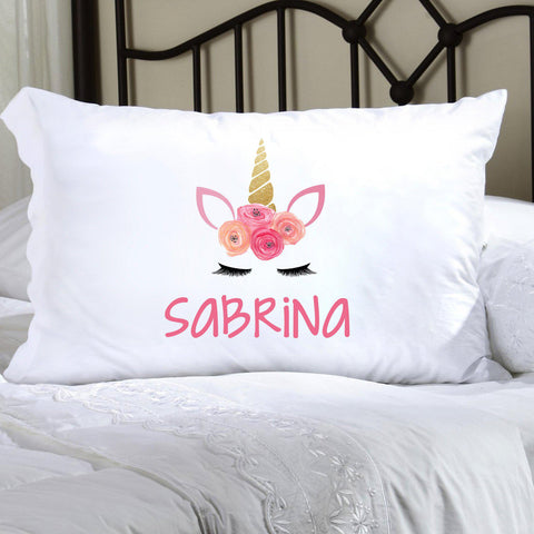 Buy Personalized Unicorn Pillowcase