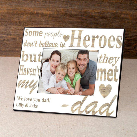 Buy Personalized Father's Day Frame-My Hero