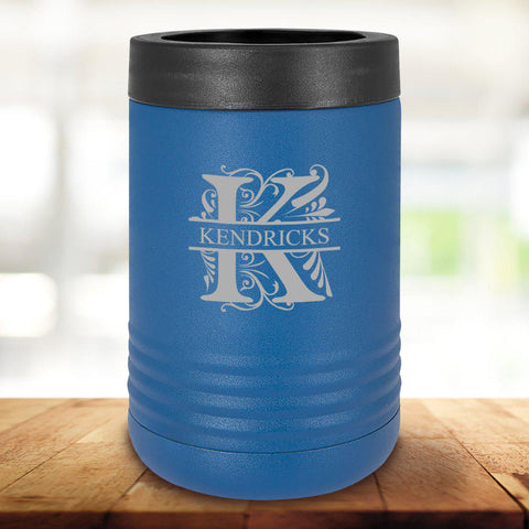 Buy Personalized Royal Blue Can Cooler