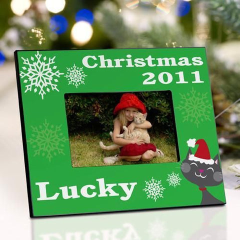 Buy Personalized Pet Christmas Picture Frame