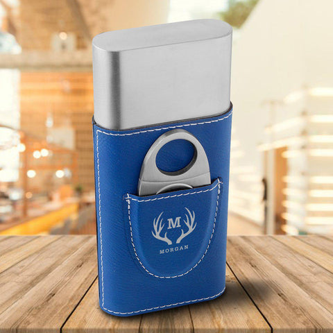 Buy Personalized Cigar Holder - Blue