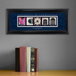 Personalized University Architectural Art - Big East College Art