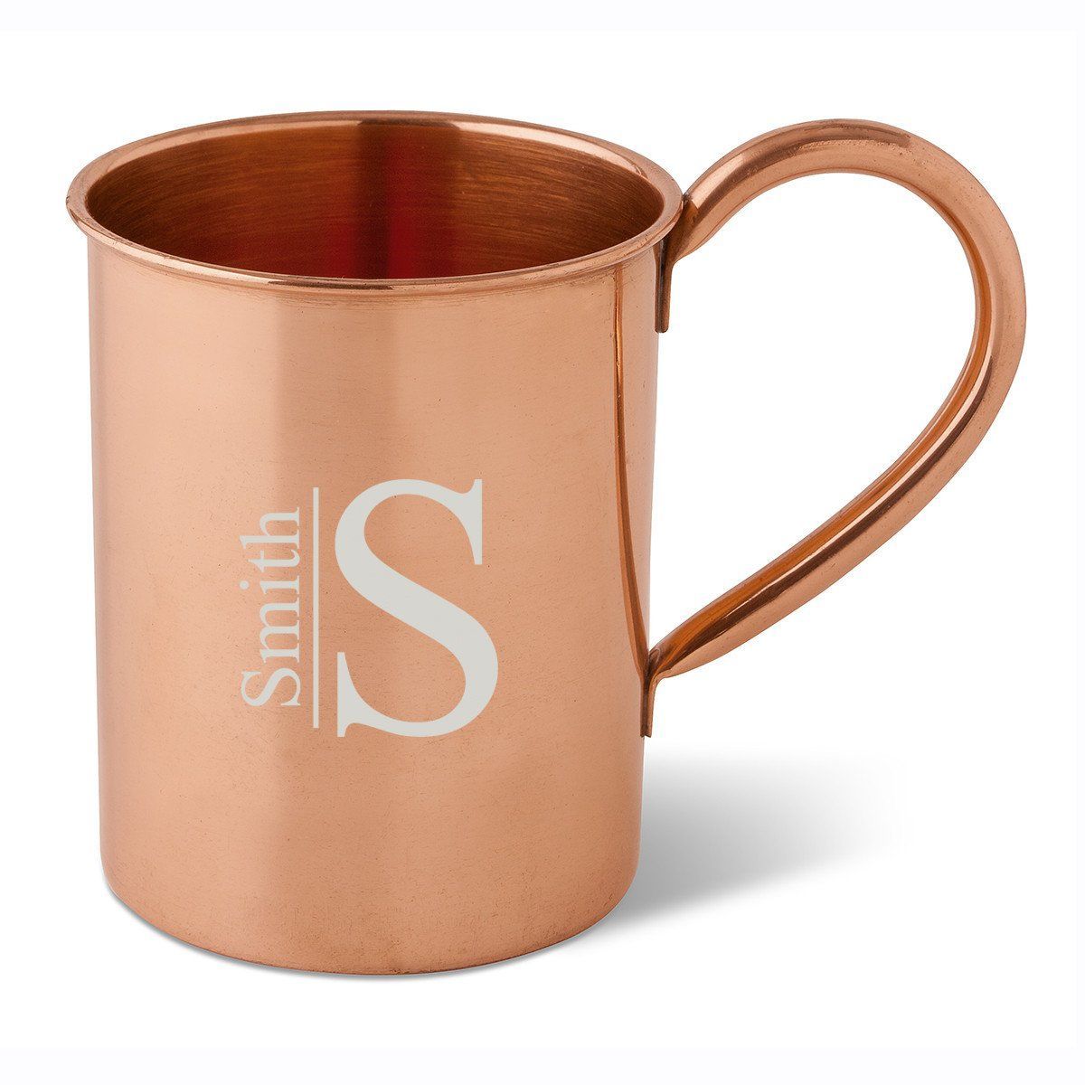 Personalized 16 oz. Classic Copper Moscow Mule Mug