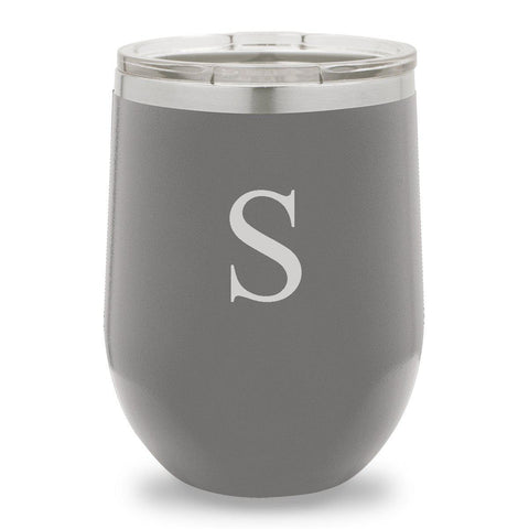 Buy 12 oz. Insulated Wine Tumbler - Dark Gray