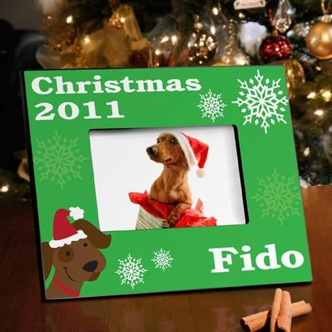 Buy Personalized Pet Christmas Picture Frame