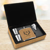 Buy Personalized Bamboo Flask Set