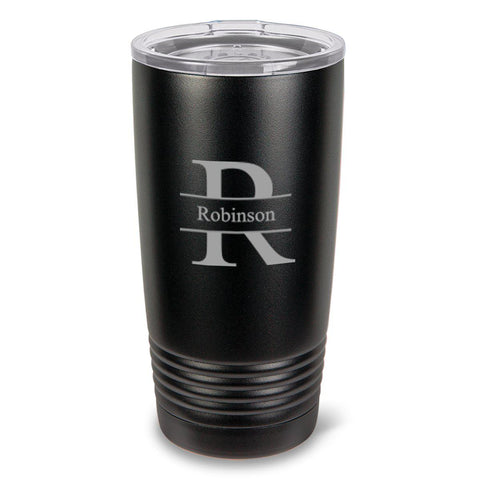 Buy Monogrammed 20oz. Black Matte Double Wall Insulated Tumbler