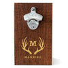 Buy Personalized Wood Plank Wall Mounted Bottle Opener